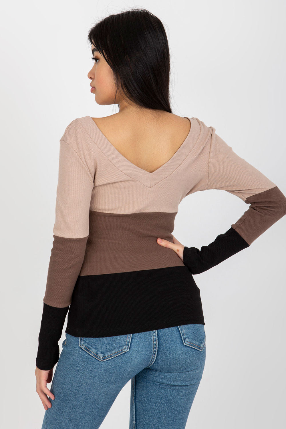 Blouse femme Rue Paris Chemisier Chemisier — beige