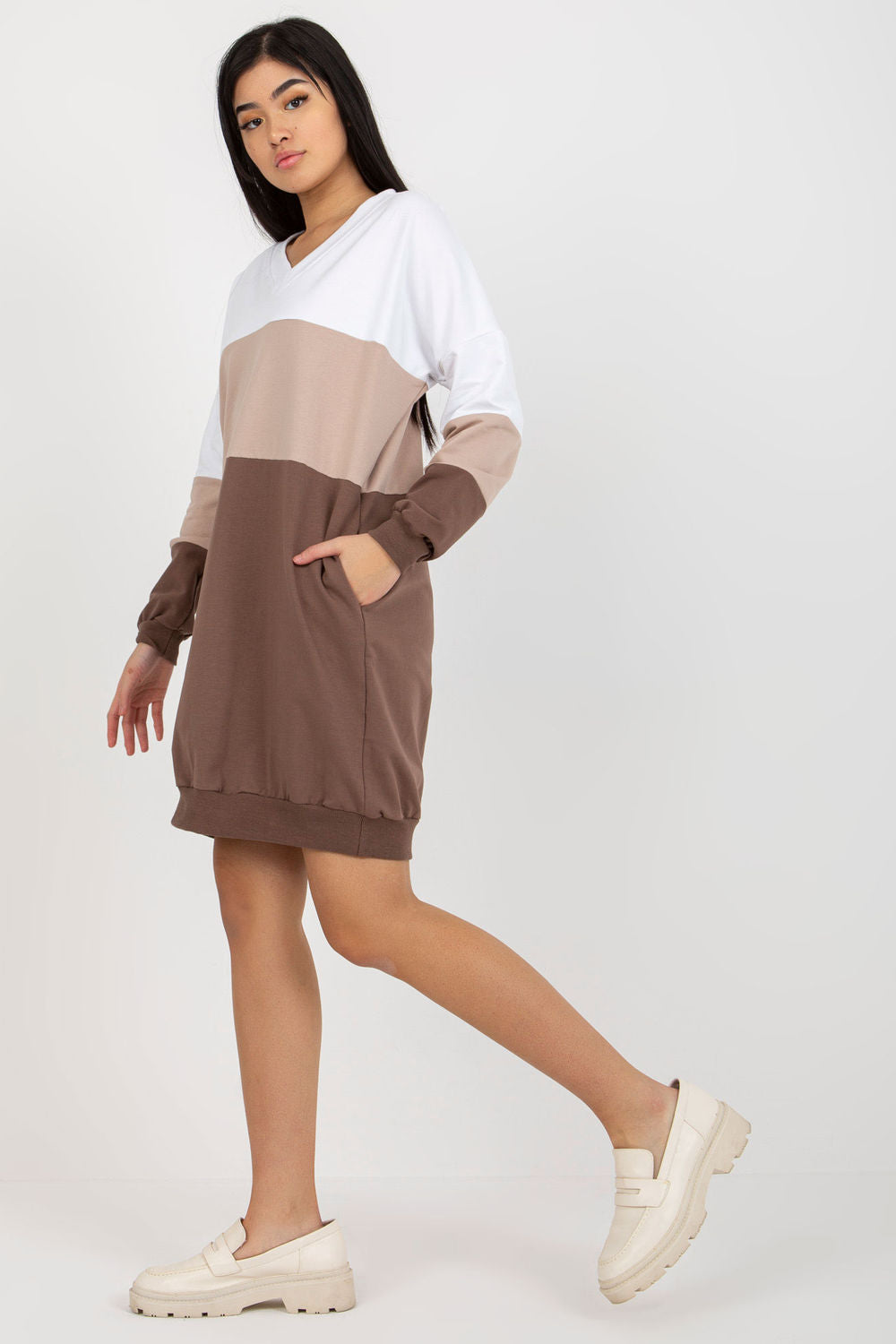 Robe femme Rue Paris De Jour De — brun