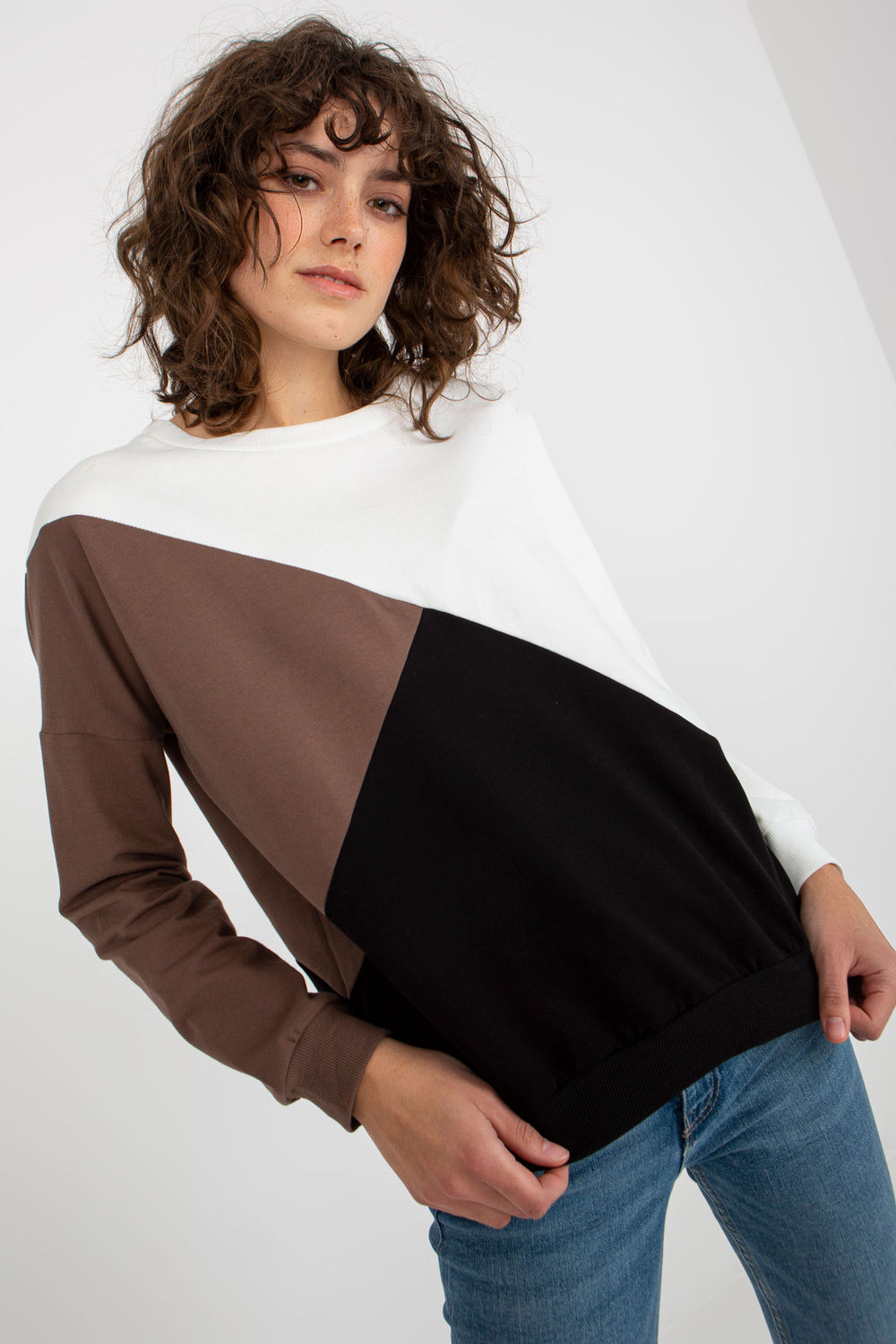 T-shirt femme Relevance Sweatshirt Sweatshirt — noir