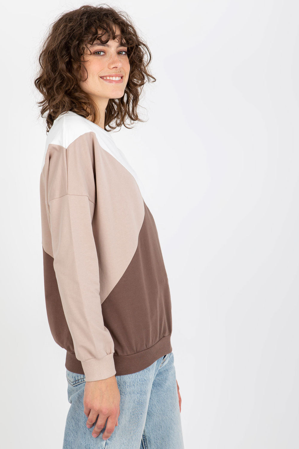 T-shirt femme Relevance Sweatshirt Sweatshirt — brun