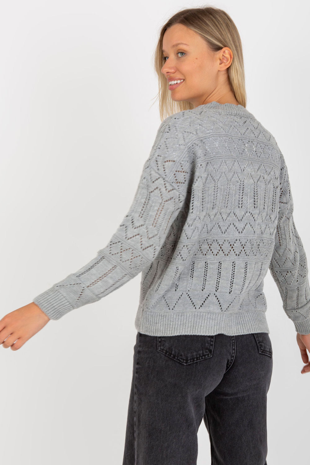 Cardigan femme Rue Paris — gris