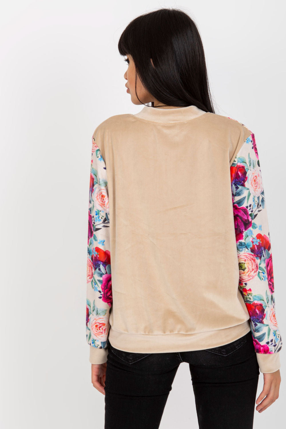 T-shirt femme Rue Paris Sweatshirt Sweatshirt — beige