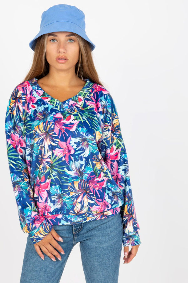 Blouse femme Rue Paris Chemisier Chemisier — multicouleur