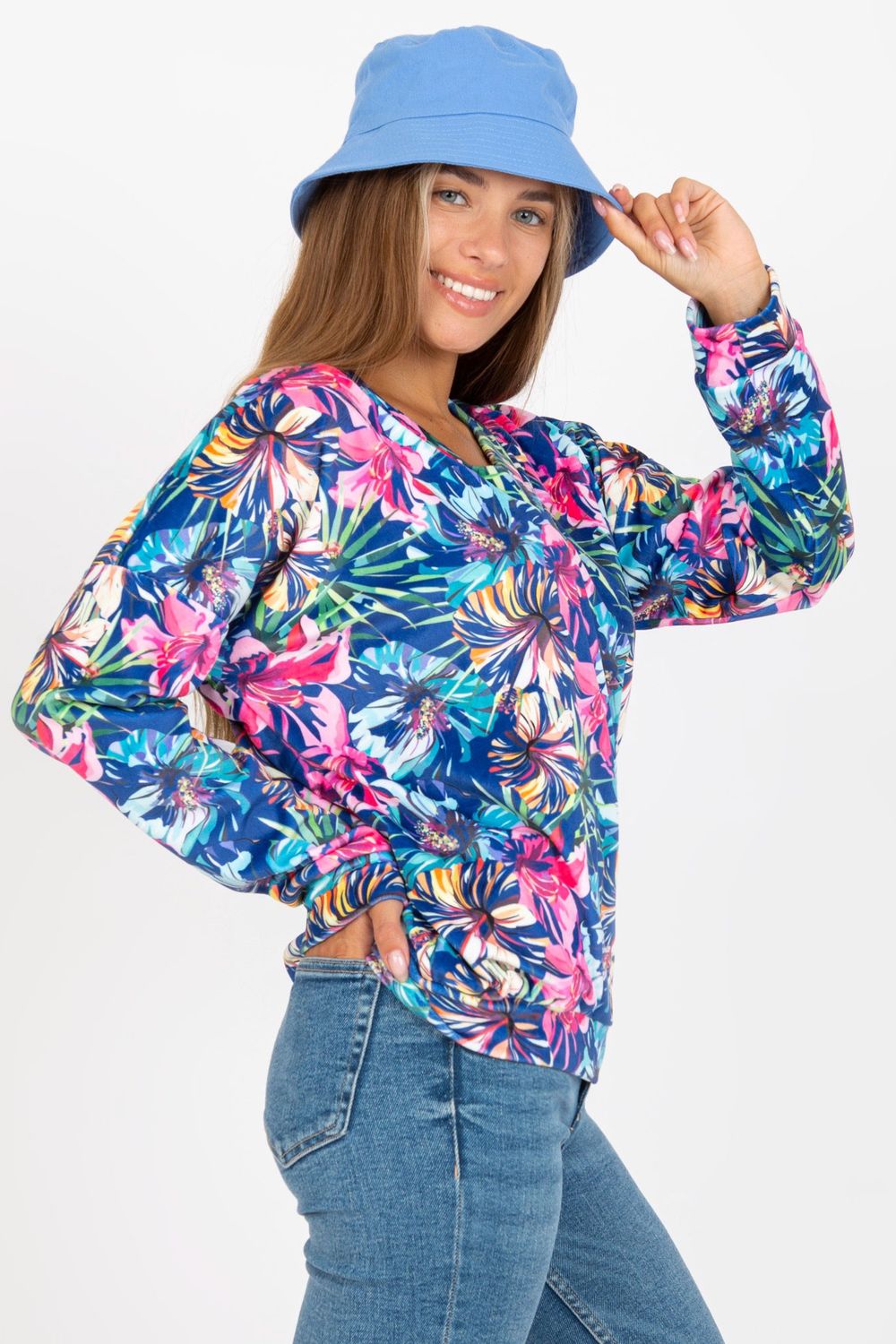 Blouse femme Rue Paris Chemisier Chemisier — multicouleur
