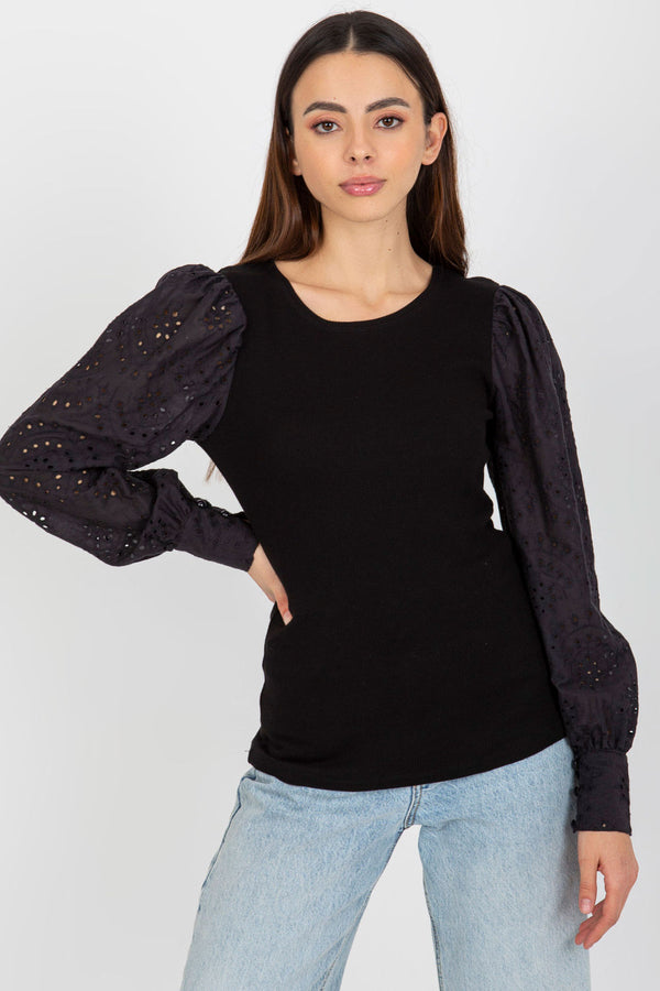 Blouse femme Och Bella Chemisier Chemisier — noir