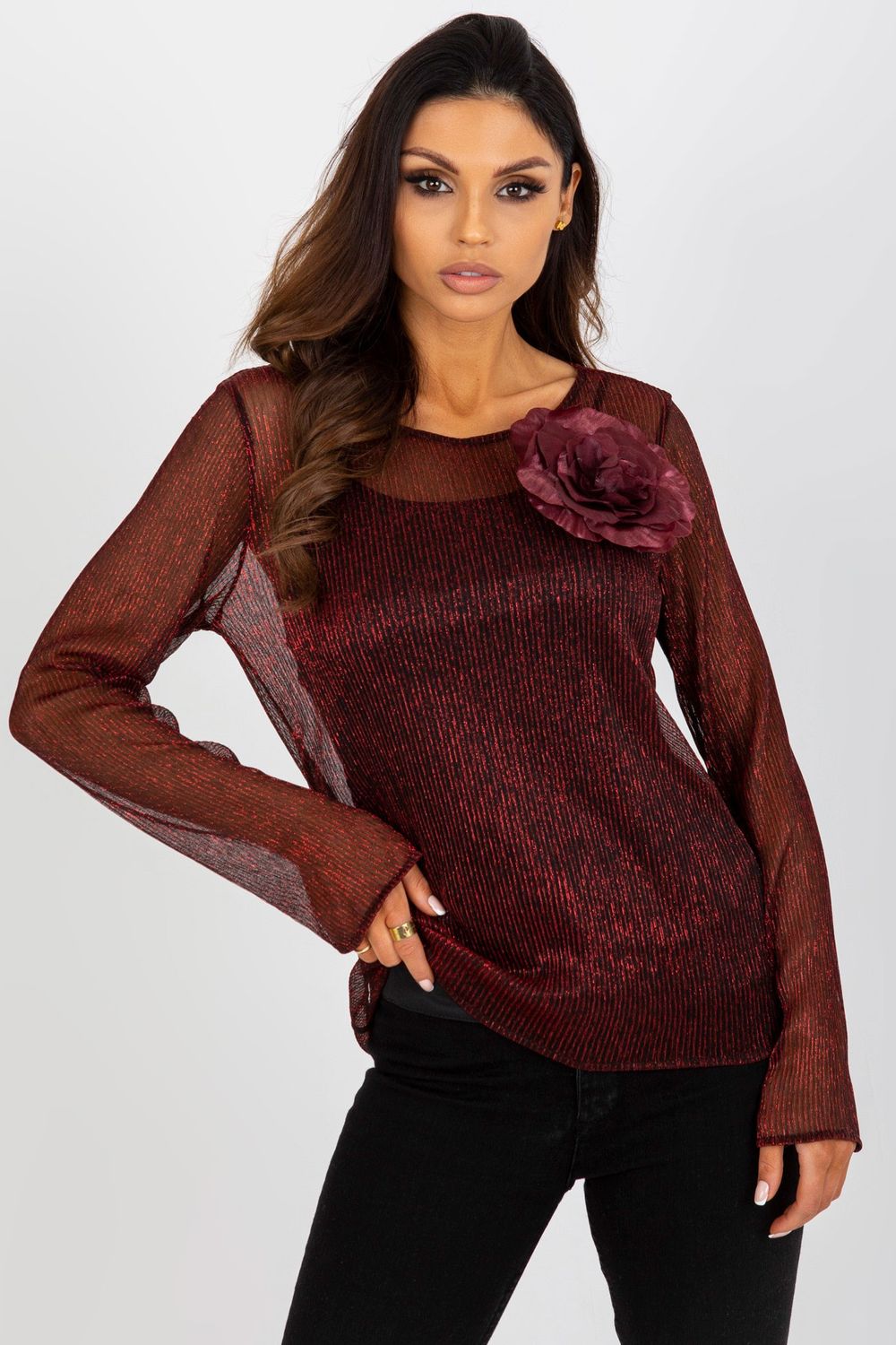 Blouse femme Lakerta Chemisier Chemisier — noir