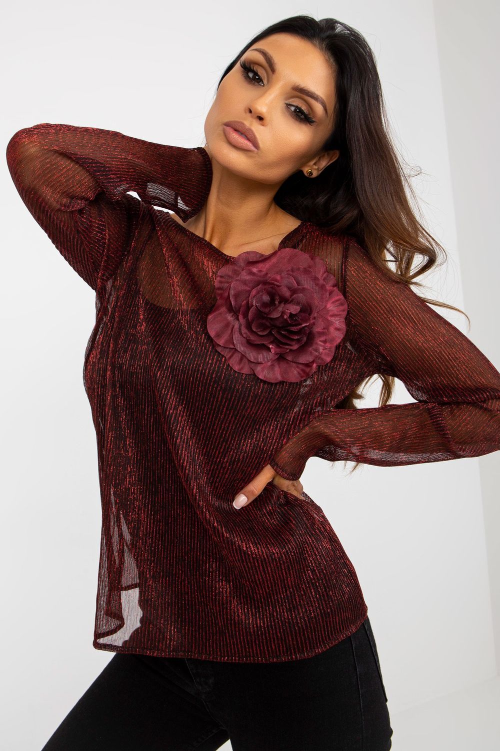 Blouse femme Lakerta Chemisier Chemisier — noir