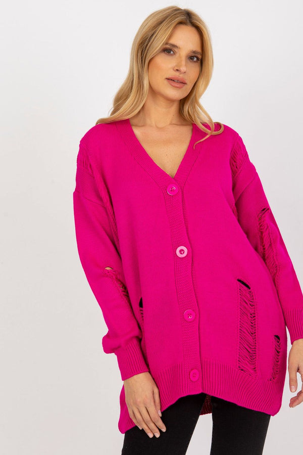 Cardigan femme Rue Paris — rosé