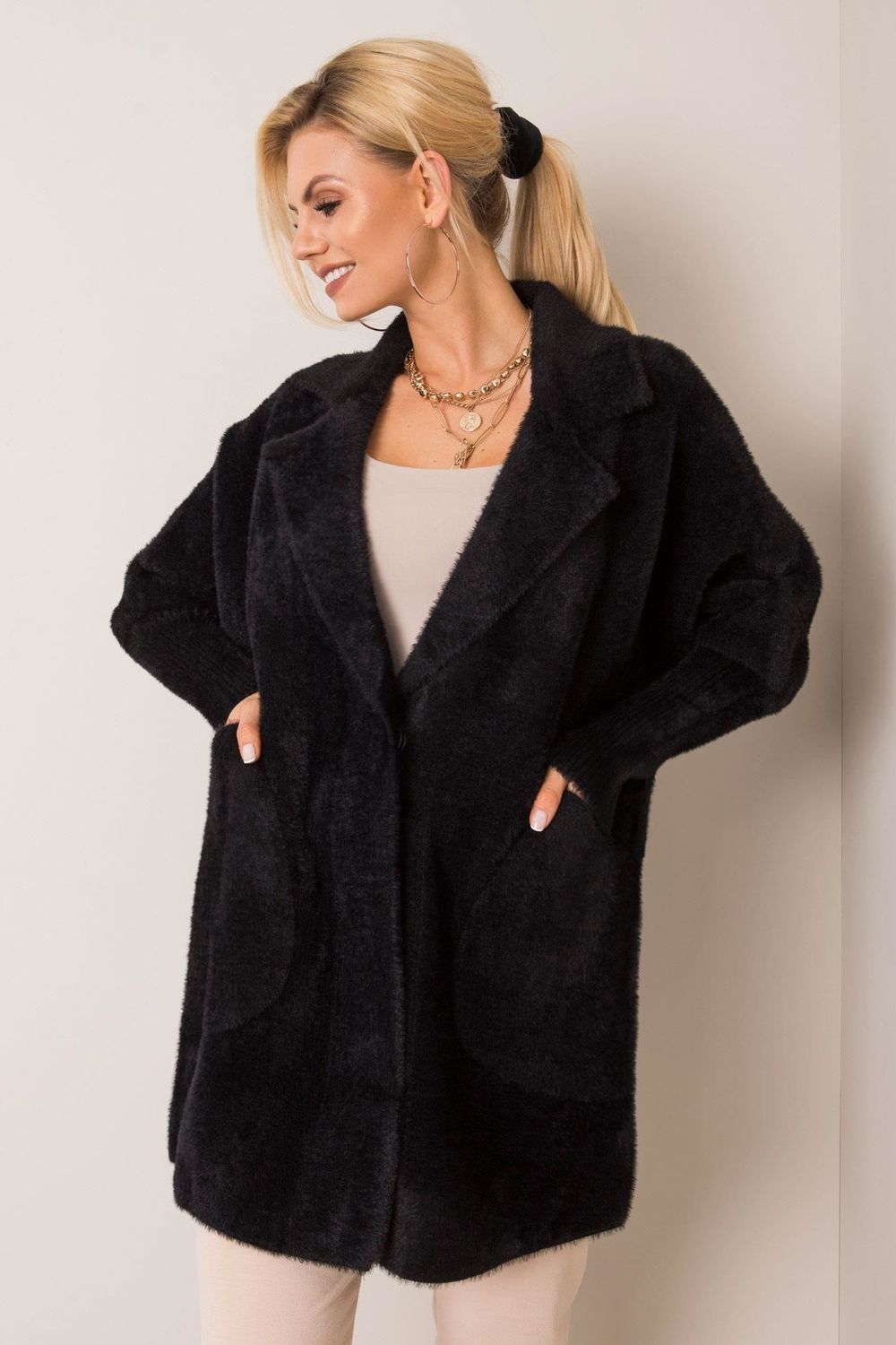 Manteau femme MBM — noir