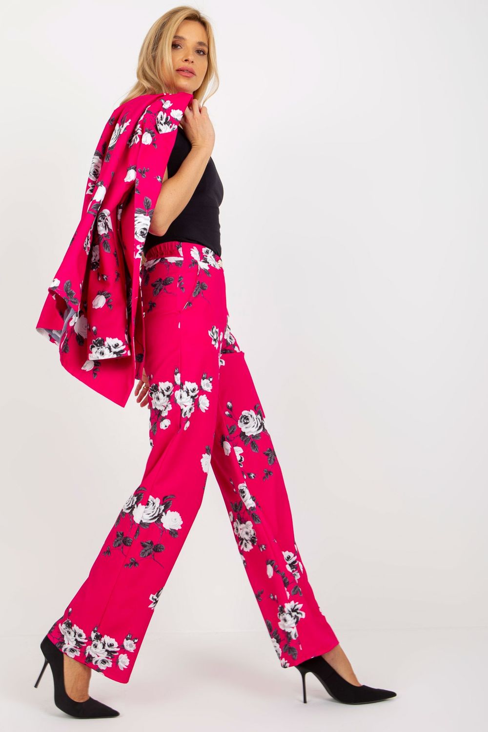 Chaussures à talons femme Lakerta Pantalon Pantalon — rosé