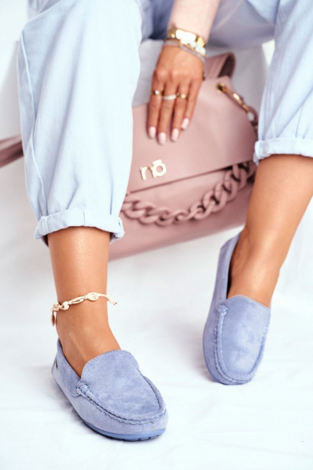 Moccasins femme Step in style — bleu