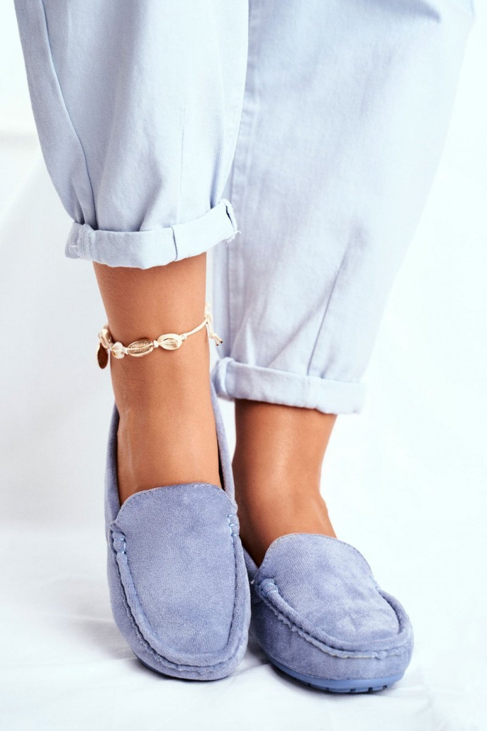 Moccasins femme Step in style — bleu