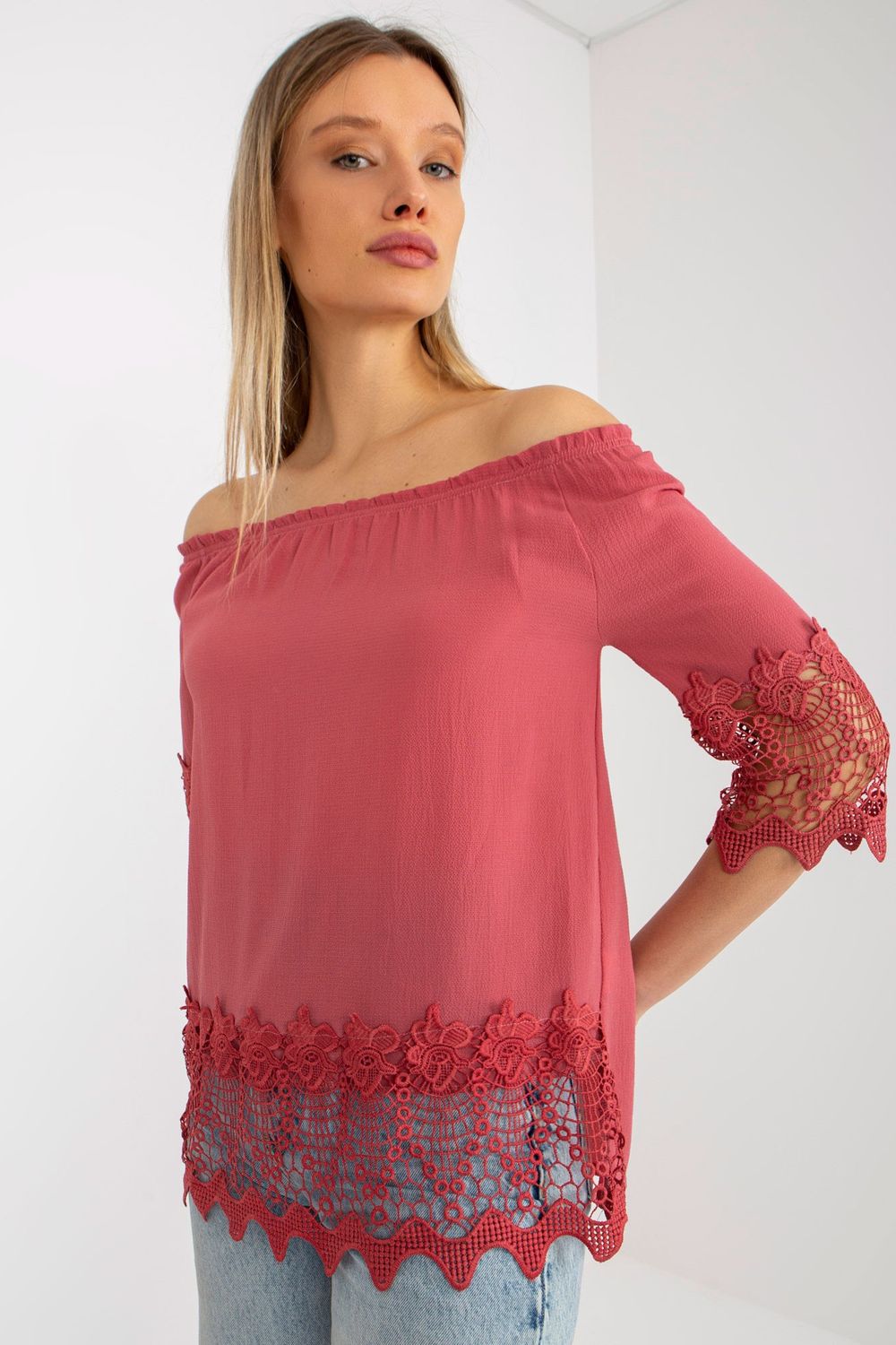 Blouse femme Lakerta Chemisier Chemisier — rosé