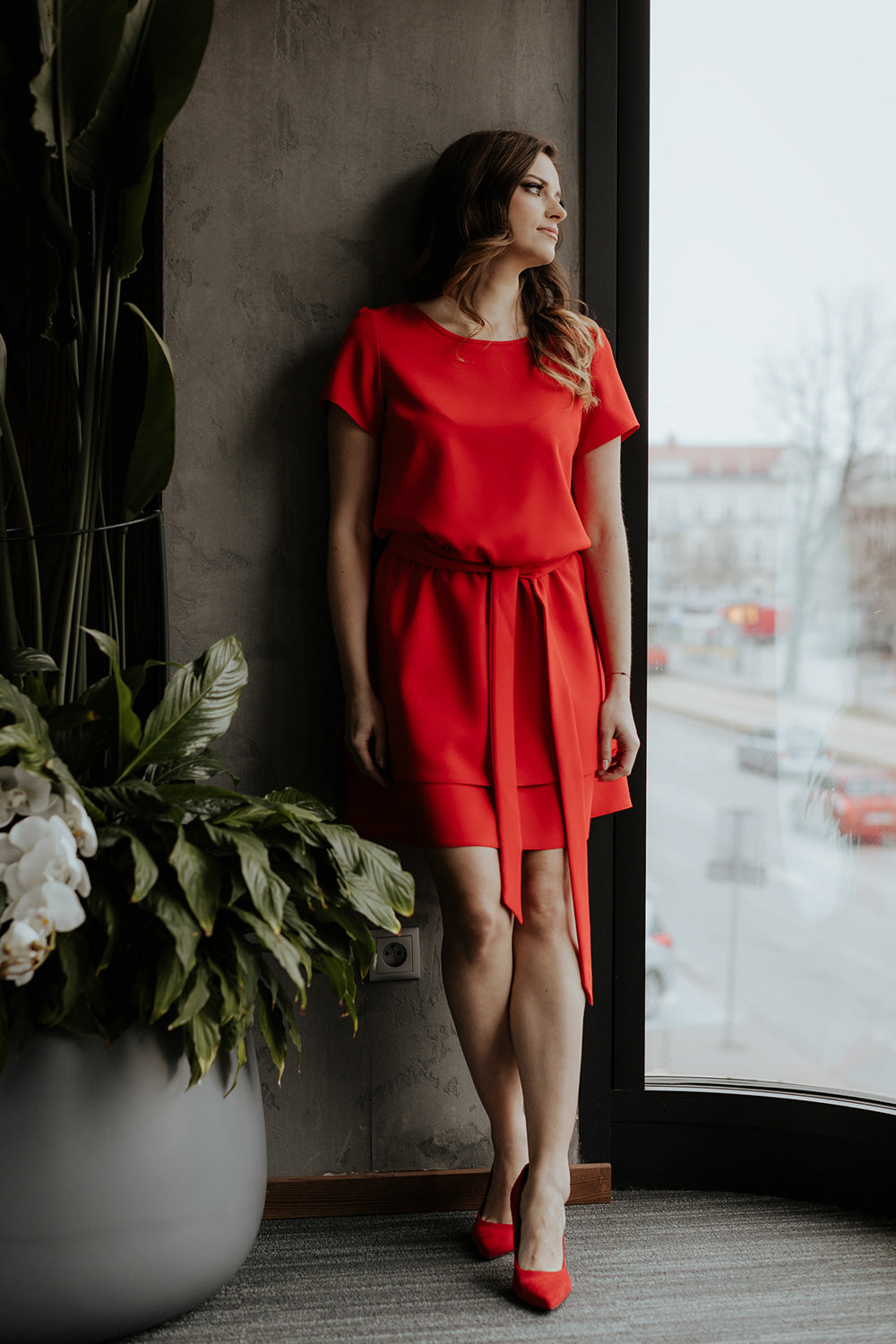 Robe femme Tessita De Jour De — rouge