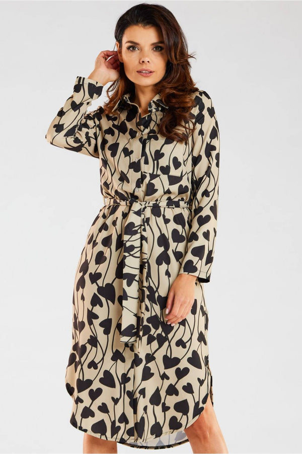 Robe femme awama De Jour De — beige