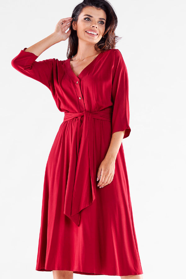 Robe femme awama De Jour De — rouge