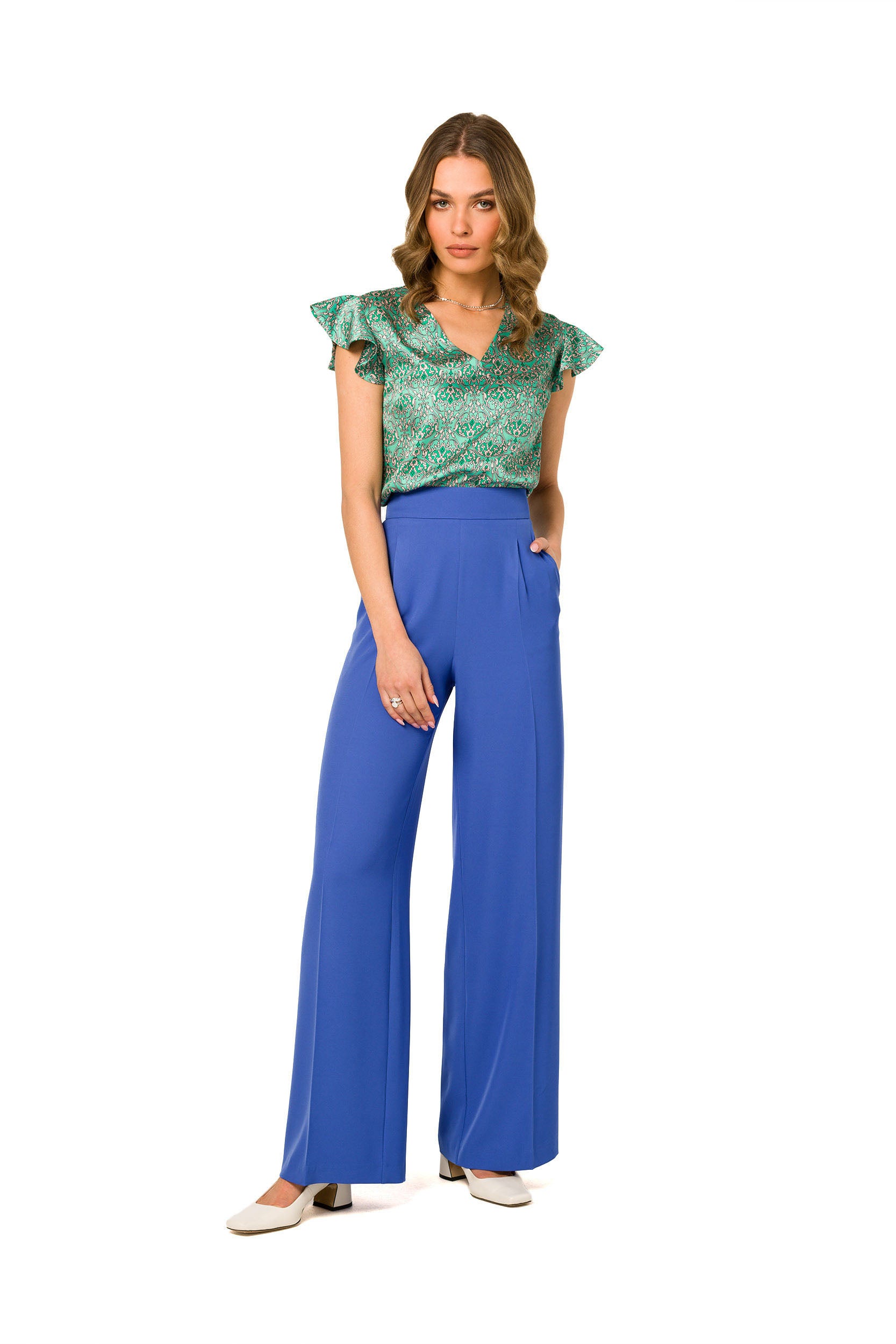 Chaussures à talons femme Stylove Pantalon Pantalon — bleu