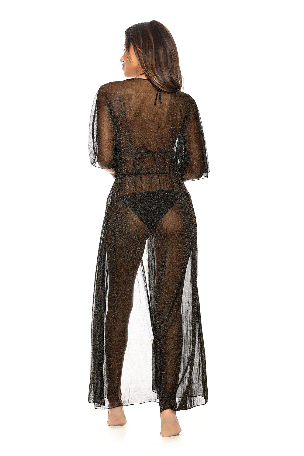 Maillot de bain femme Etna Tunique De Plage — noir