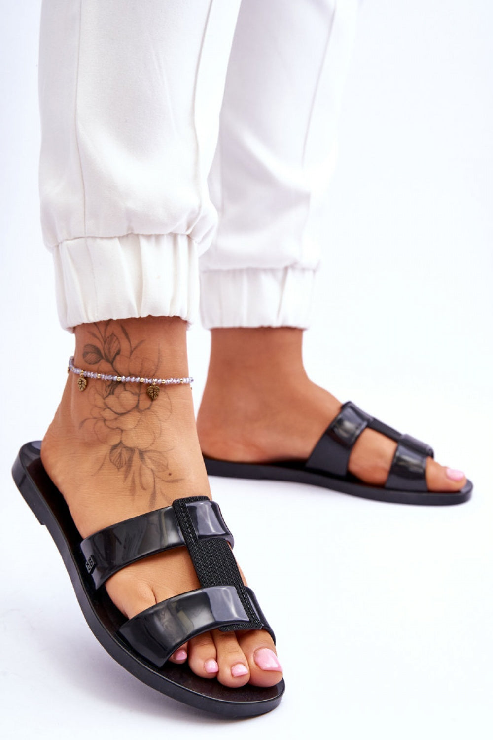 Sandales femme Step in style Clacquettes Clacquettes — noir