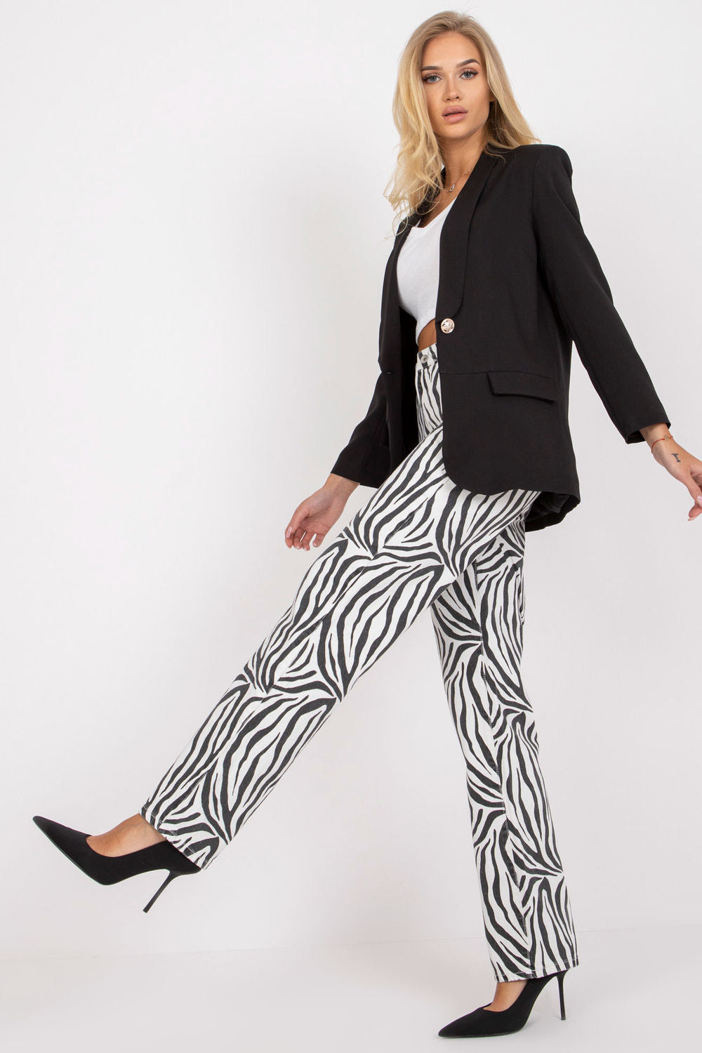 Blazer femme Italy Moda — noir