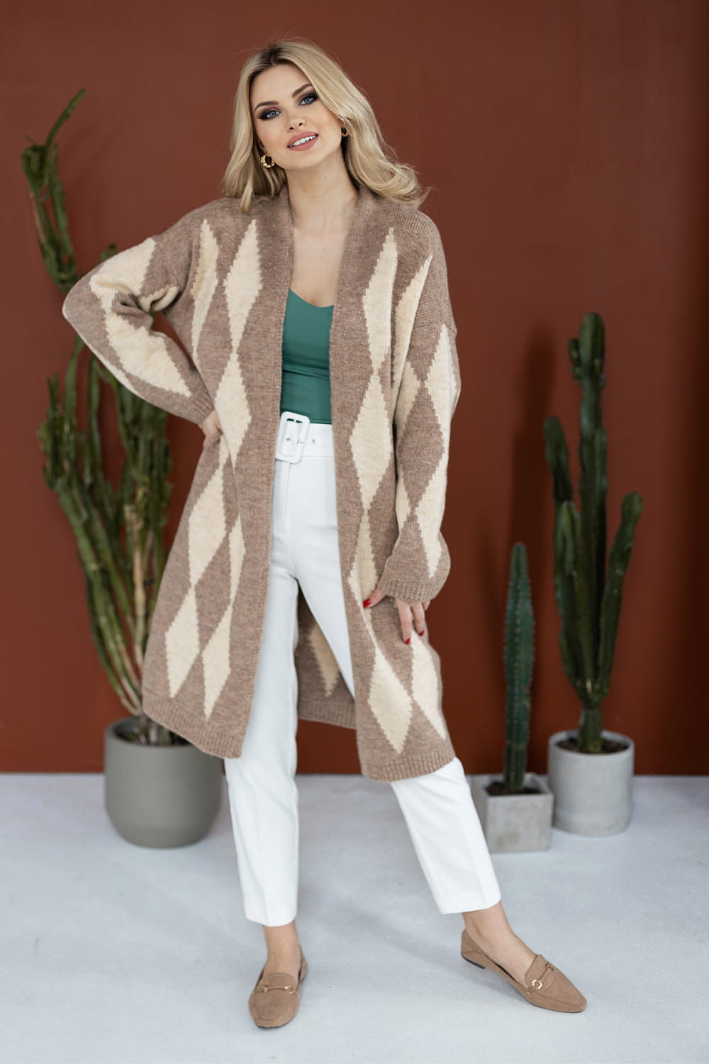 Cardigan femme PeeKaBoo — multicouleur