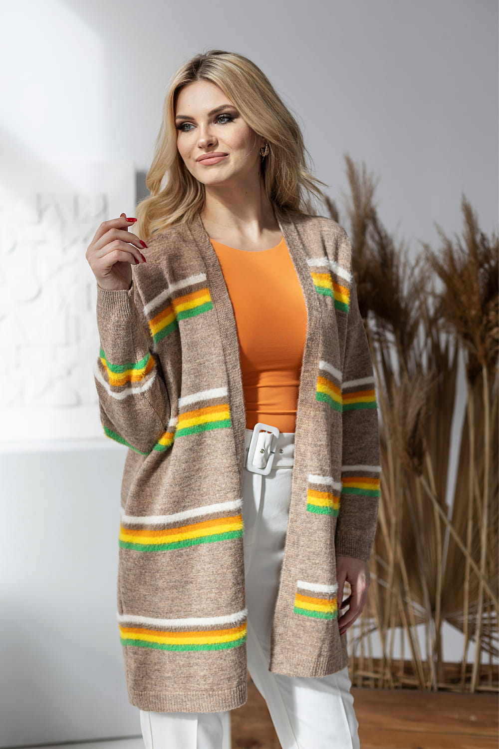 Cardigan femme PeeKaBoo — multicouleur