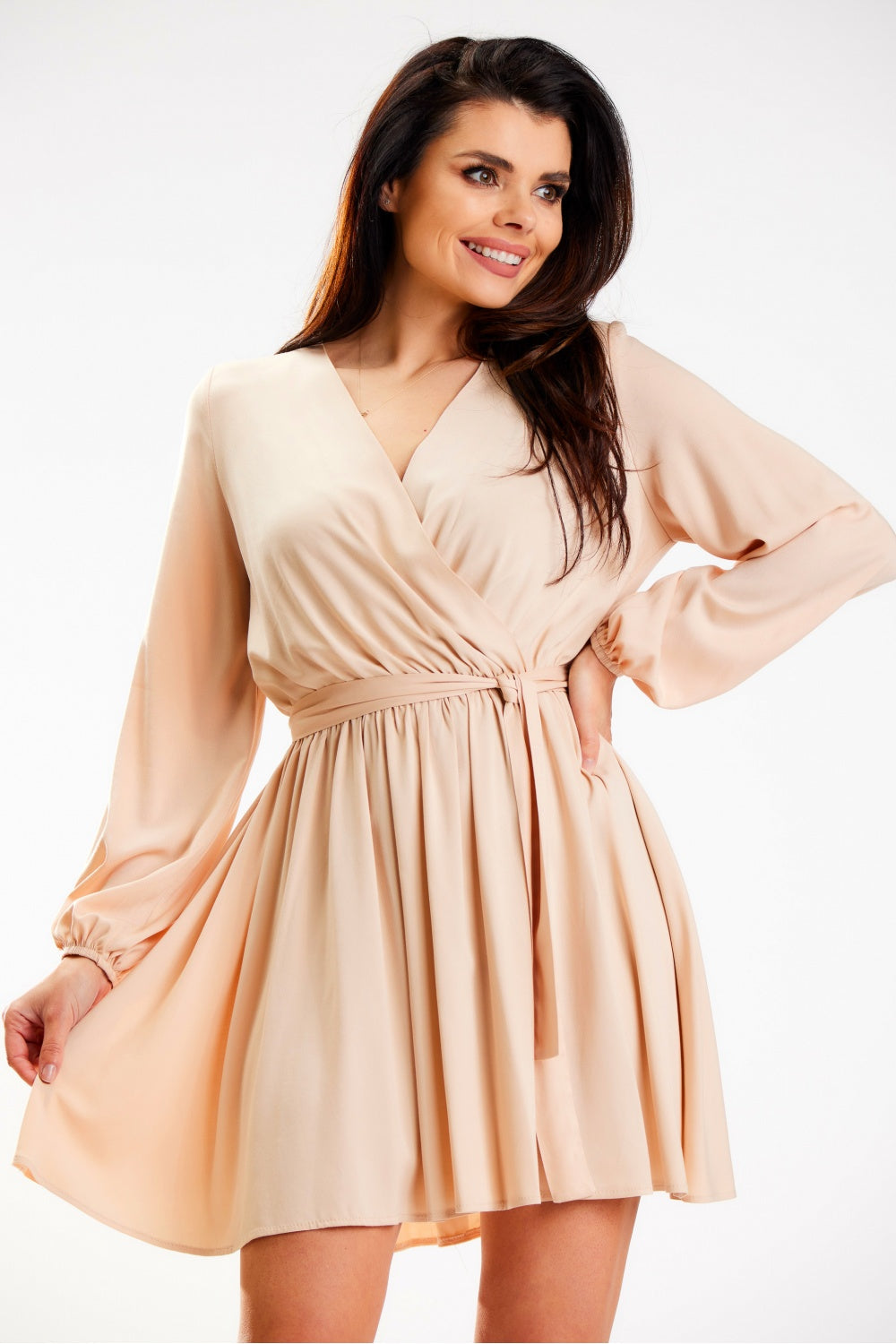 Robe femme awama De Jour De — beige