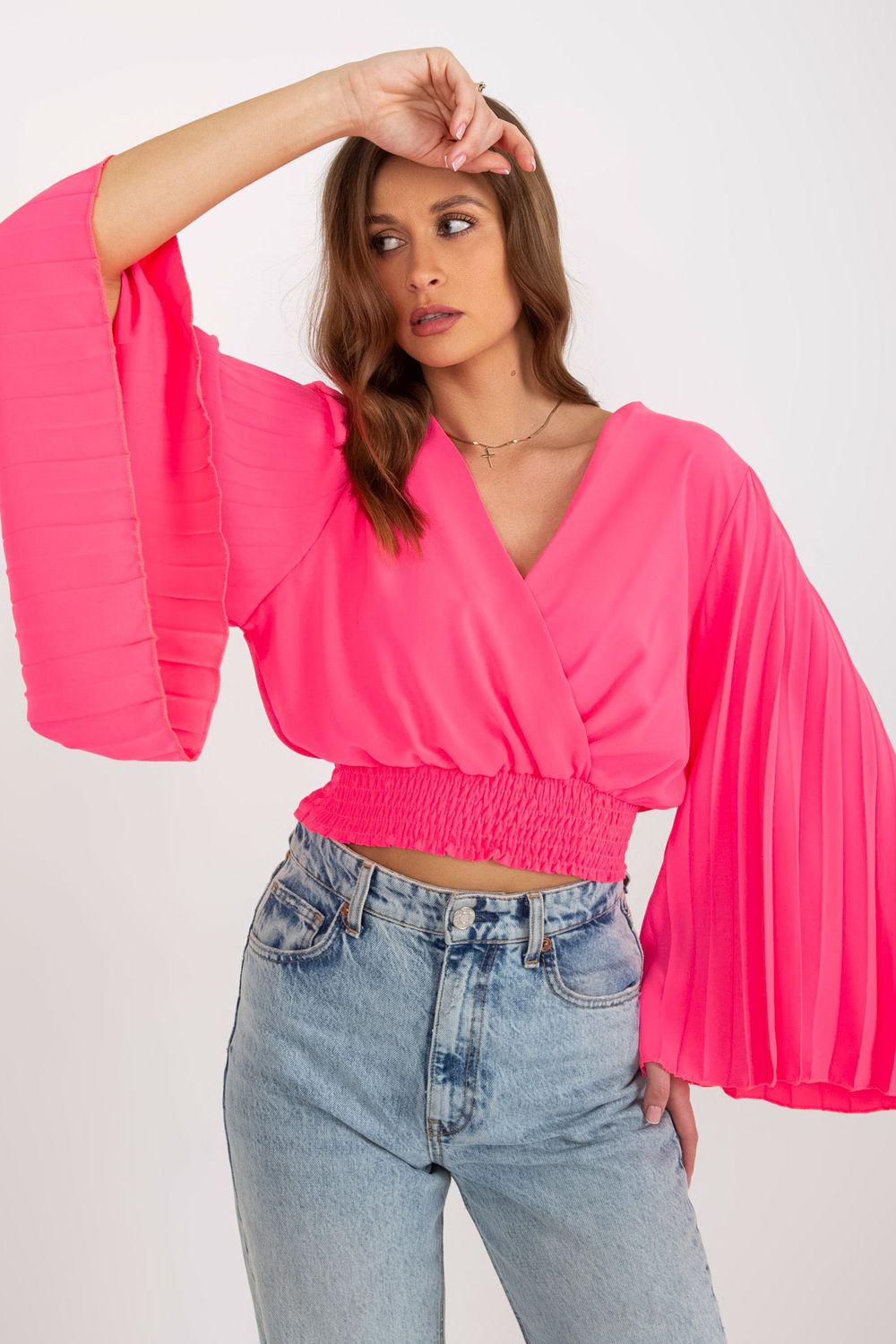 Blouse femme Italy Moda Chemisier Chemisier — rosé