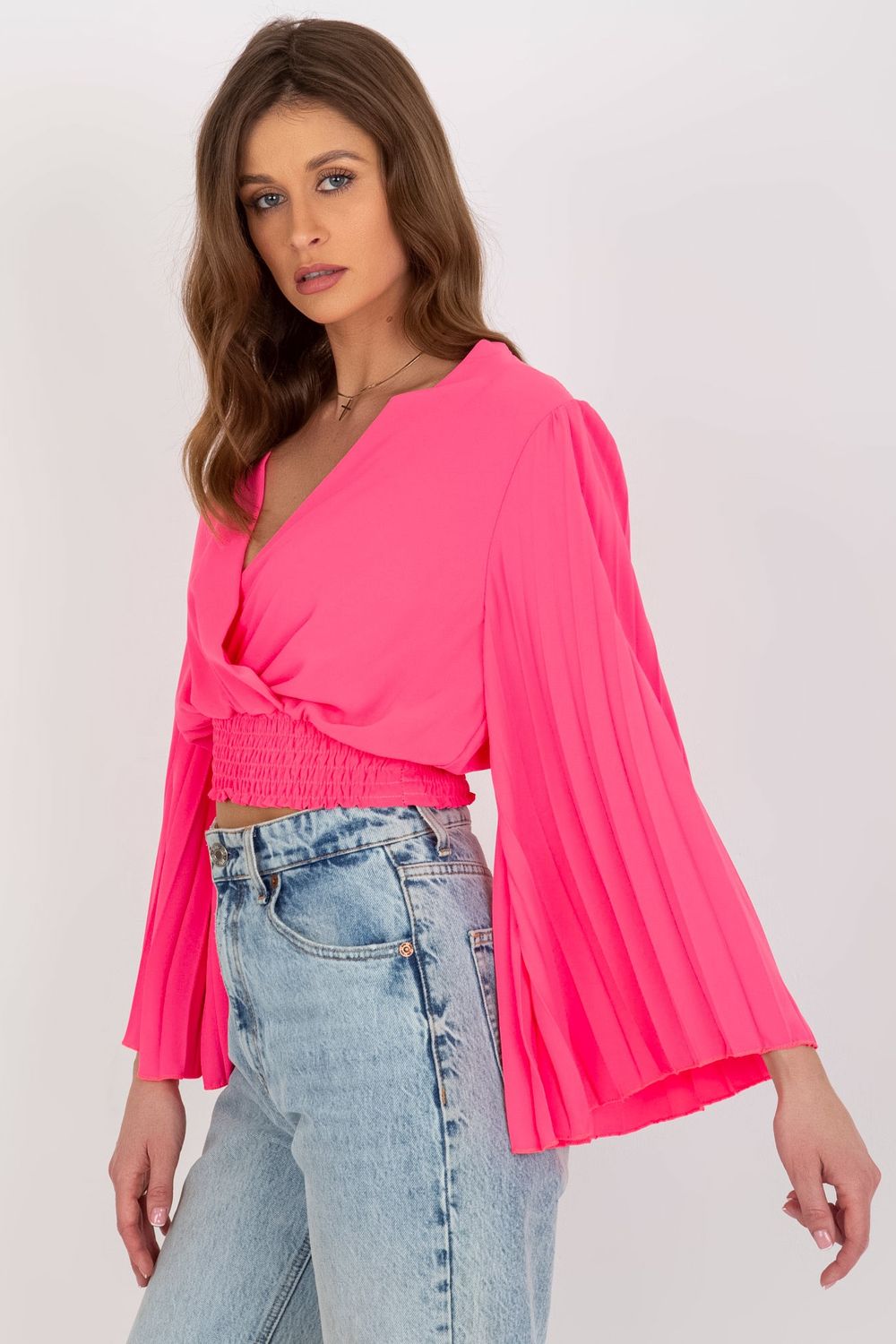 Blouse femme Italy Moda Chemisier Chemisier — rosé