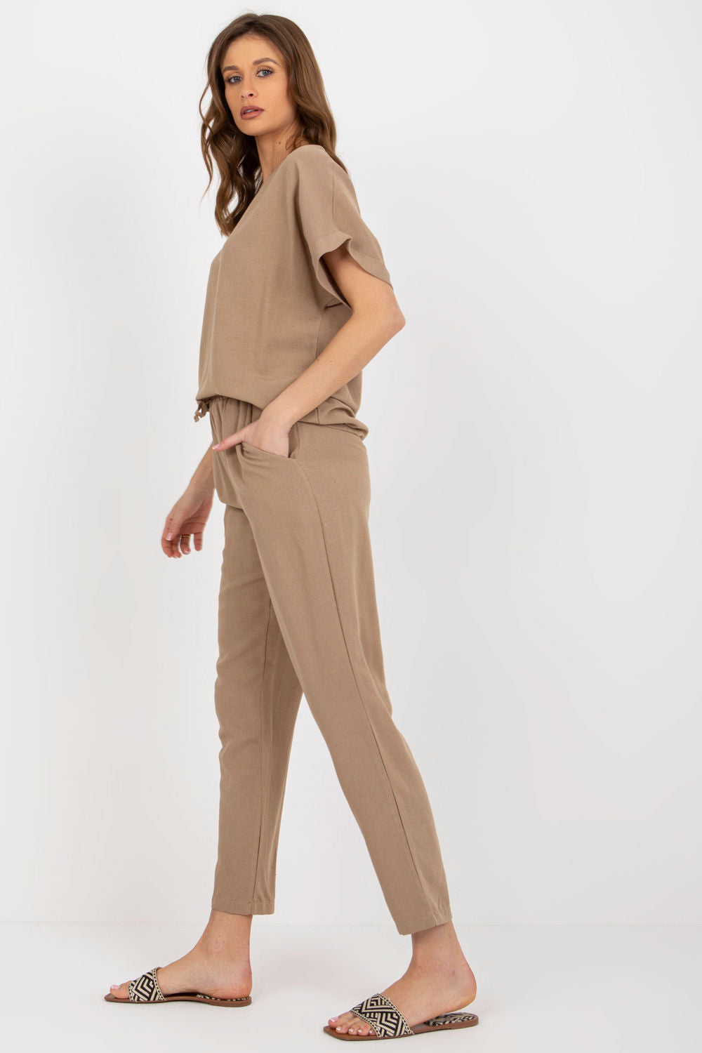 Ensemble lingerie femme Rue Paris L Ensemble L — beige