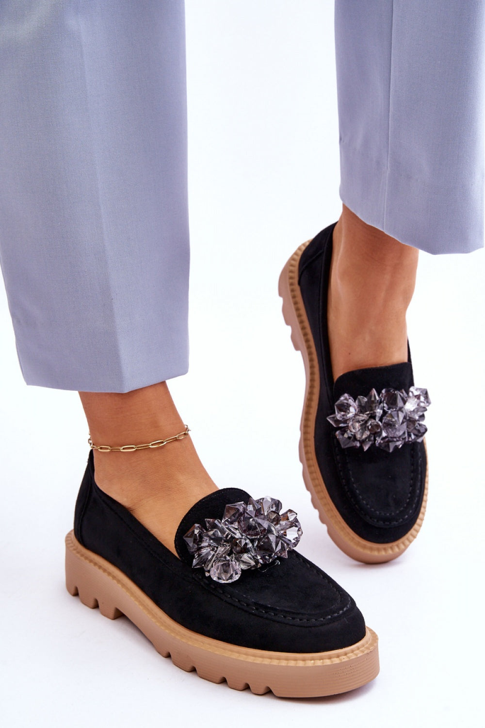 Moccasins femme Step in style — noir