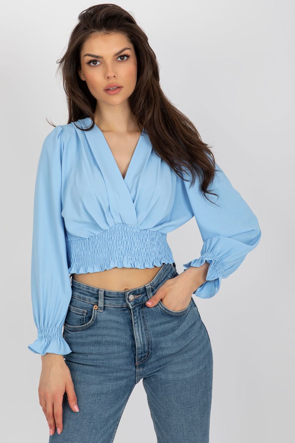 Blouse femme Italy Moda Chemisier Chemisier — bleu
