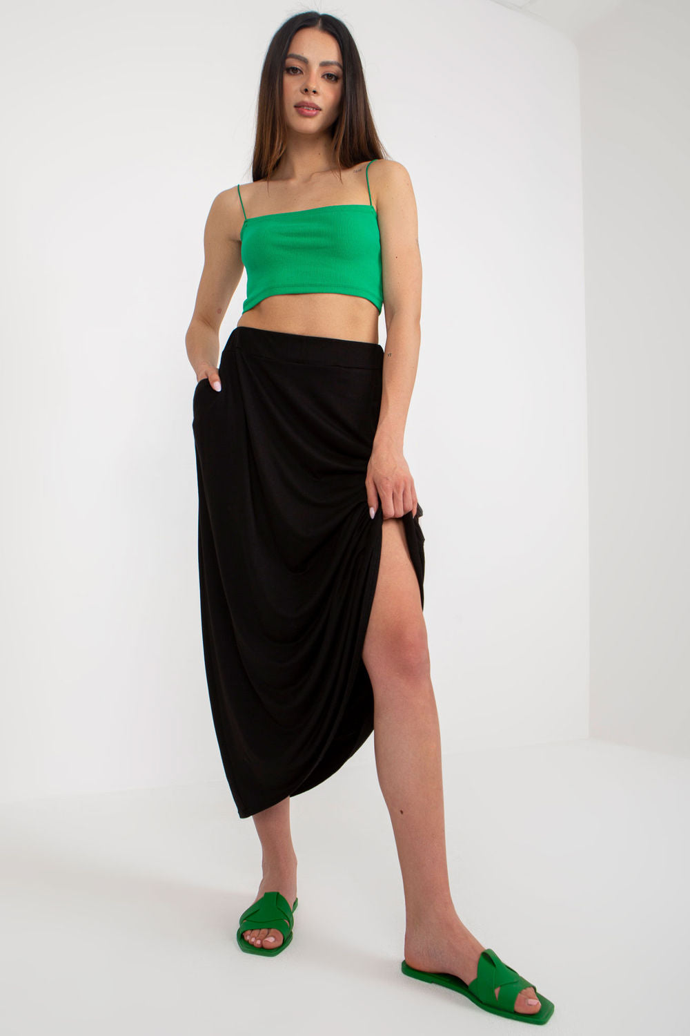 Jupe femme Rue Paris Longue Longue — noir