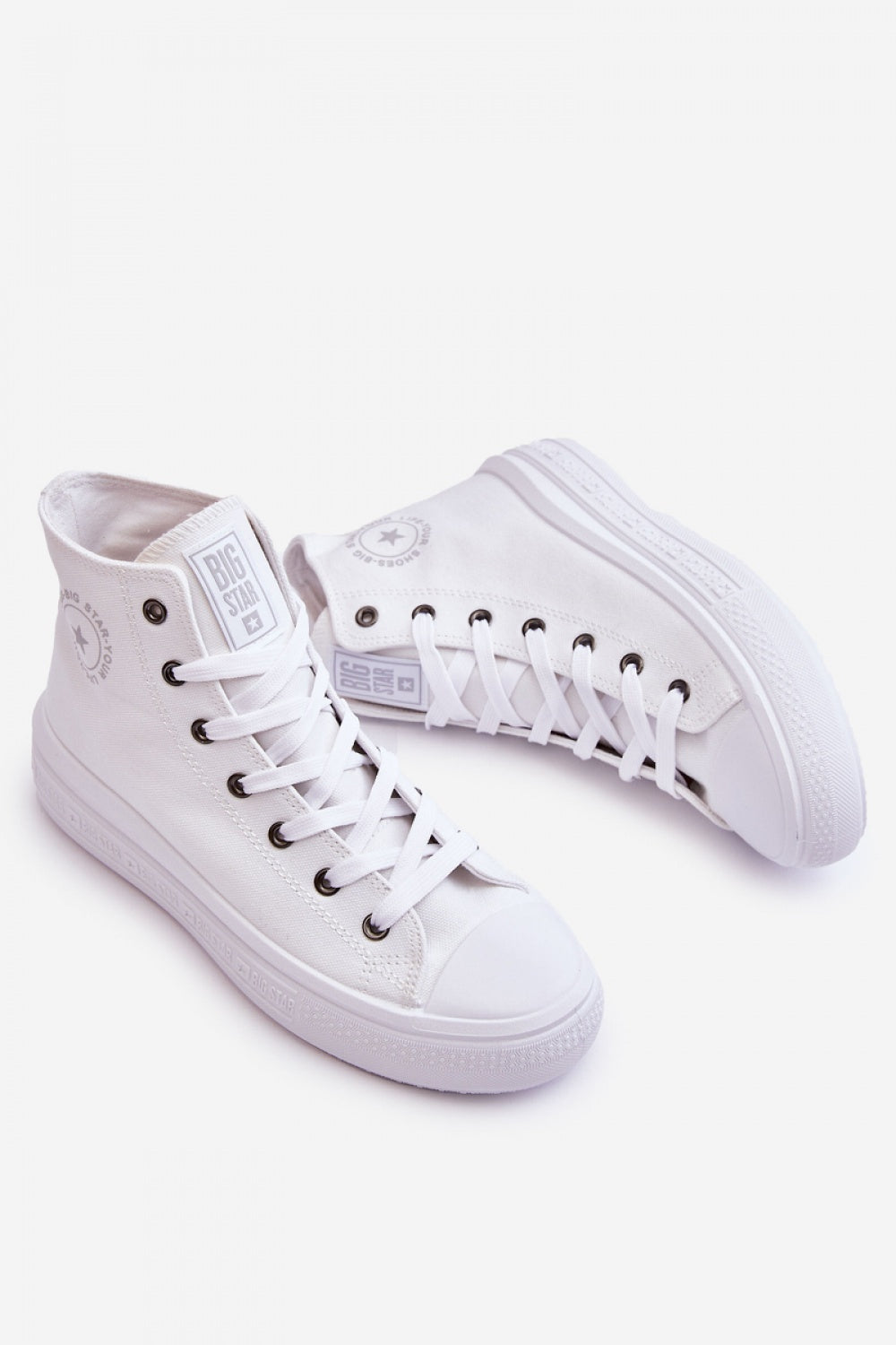 Baskets femme Step in style — blanc