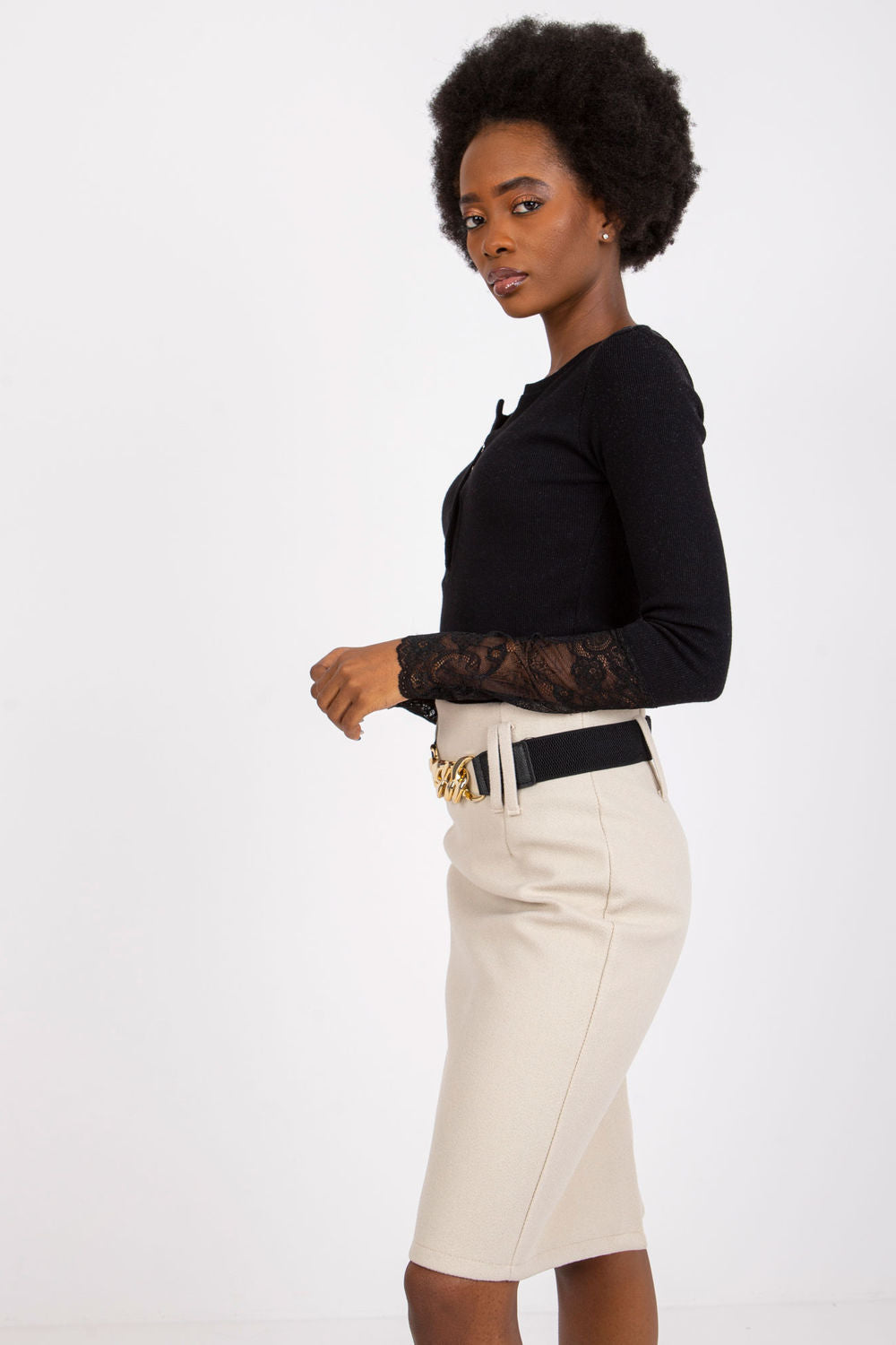 Blouse femme Rue Paris Chemisier Chemisier — noir