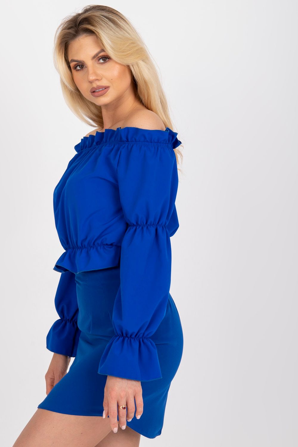 Blouse femme Rue Paris Chemisier Chemisier — bleu