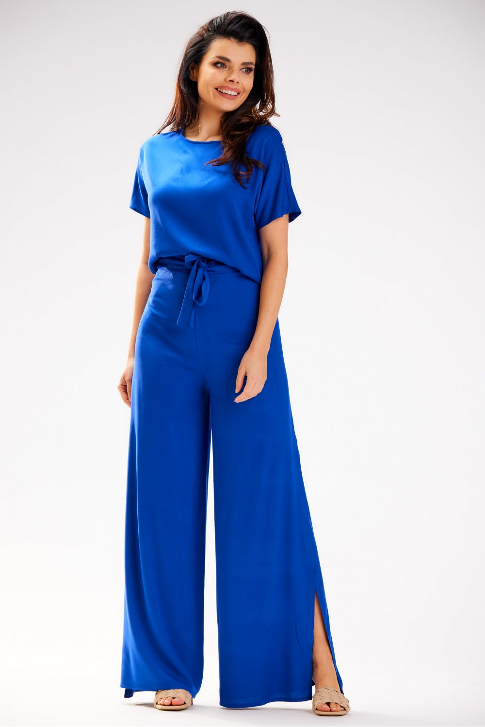 Chaussures à talons femme awama Pantalon Pantalon — bleu