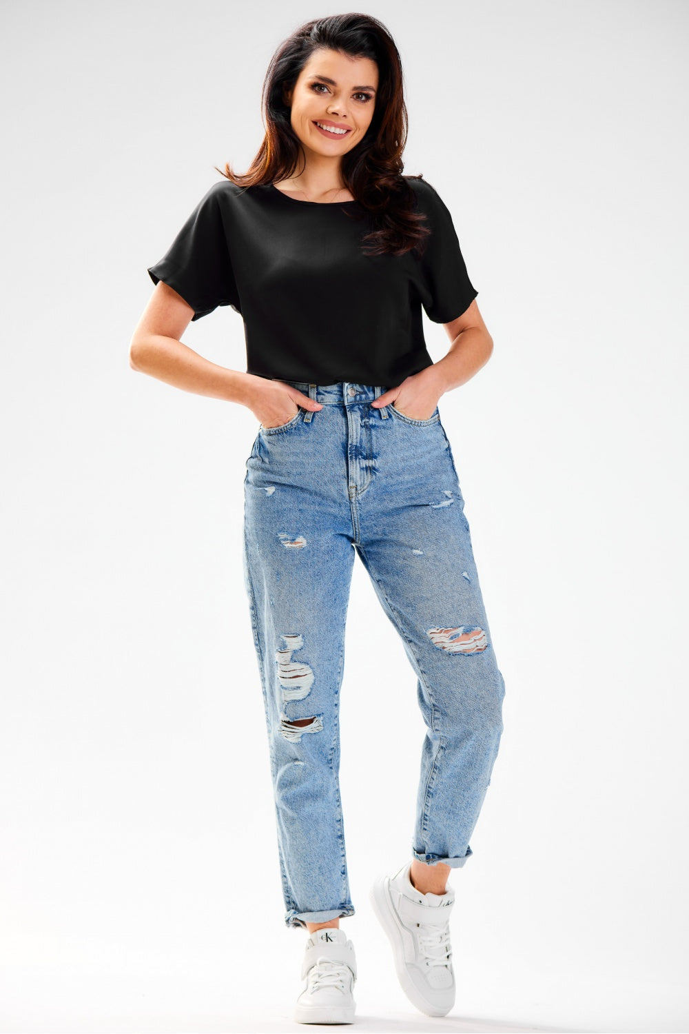Blouse femme awama Chemisier Chemisier — noir