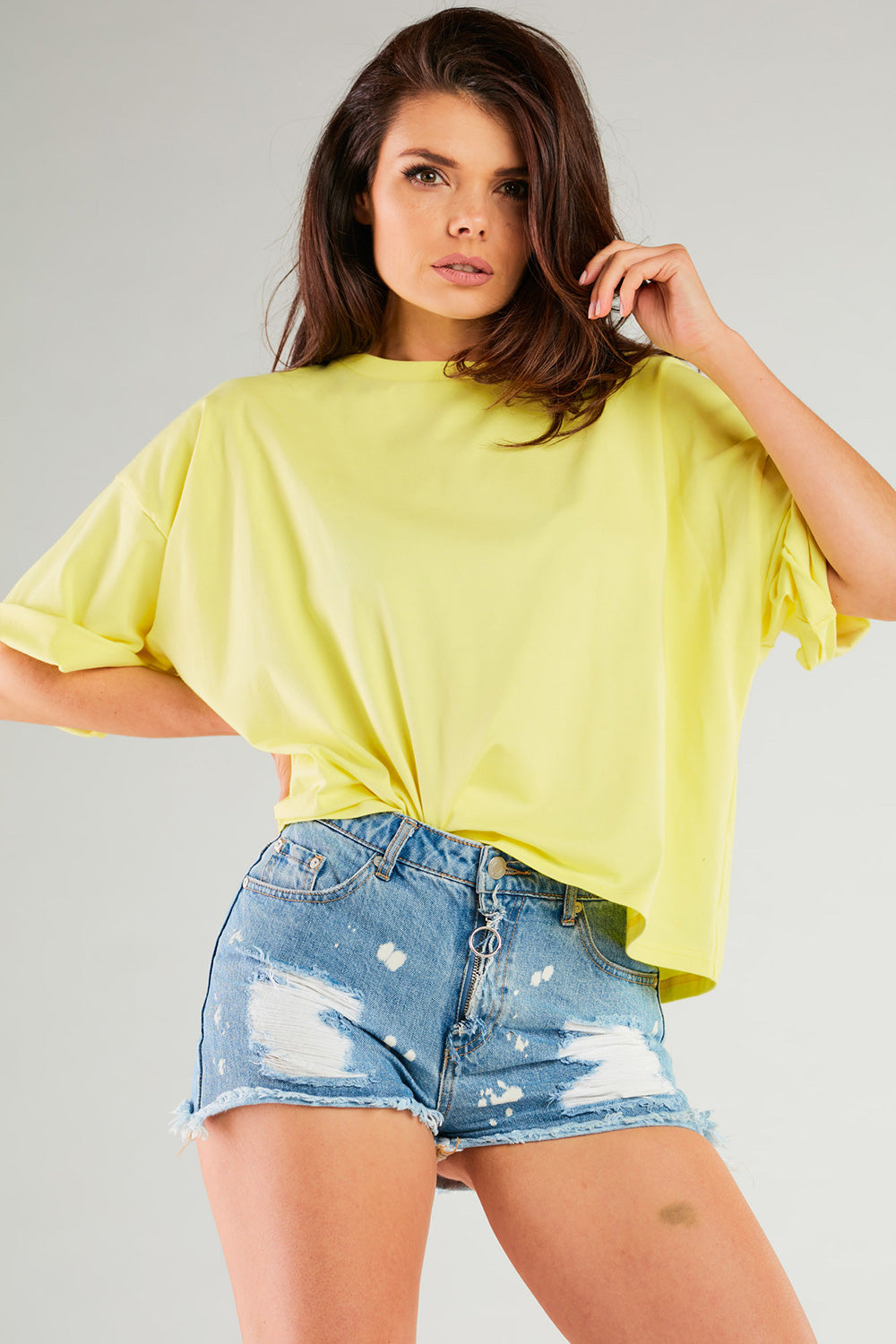 Blouse femme Infinite You Chemisier Chemisier — jaune