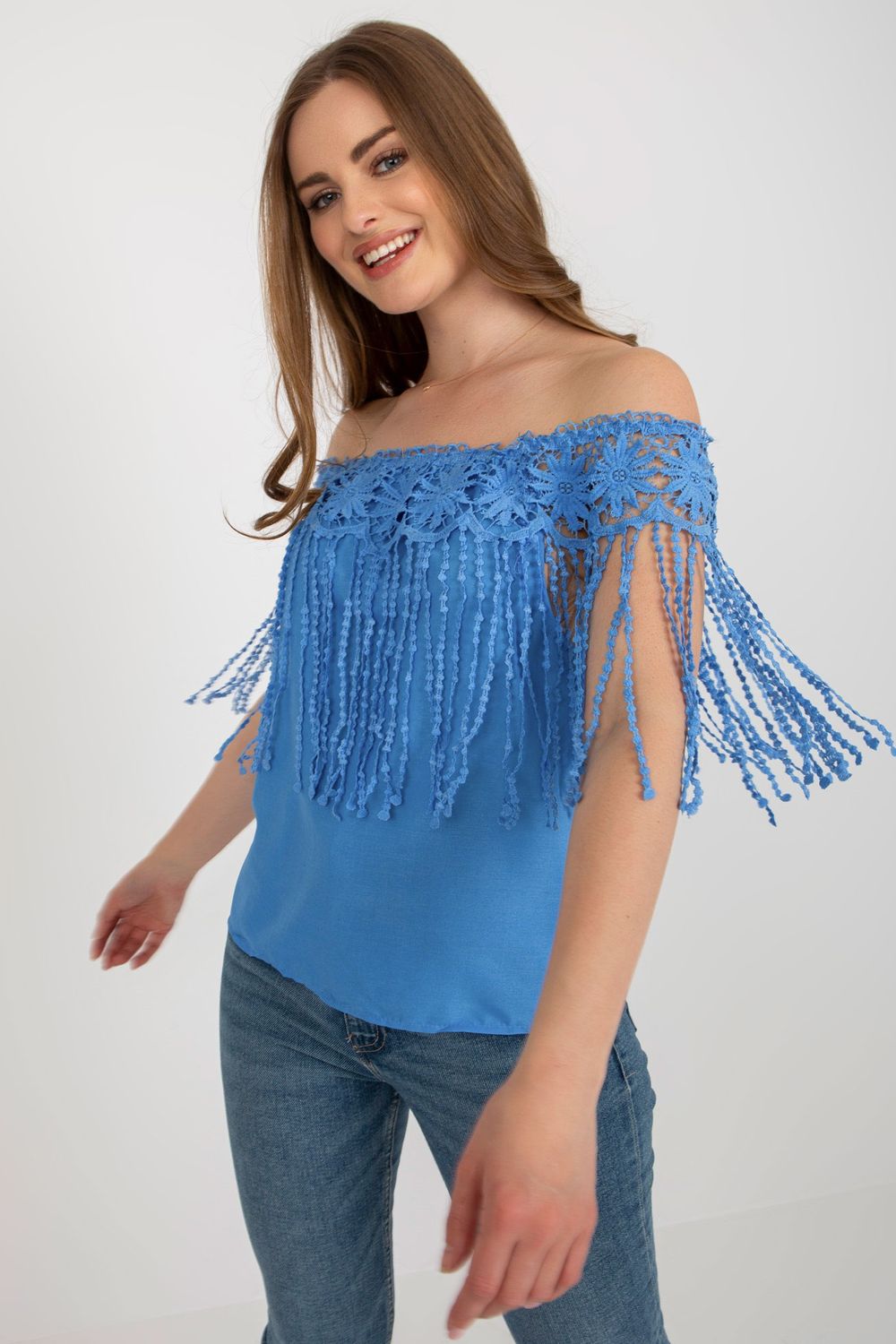 Blouse femme AT Chemisier Chemisier — bleu