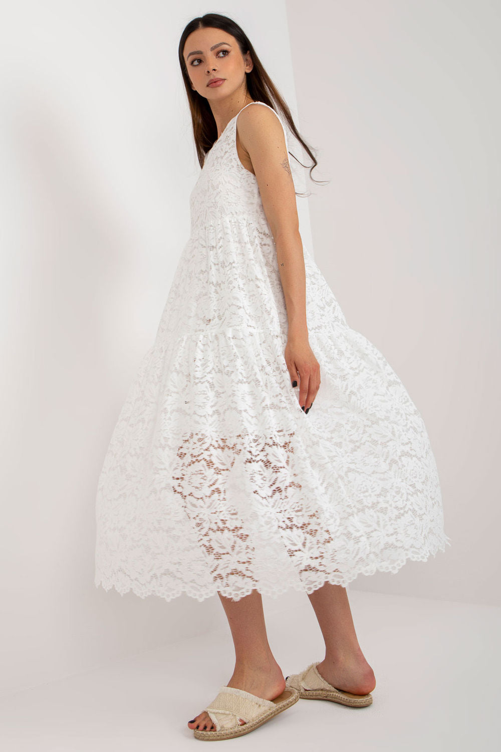 Robe femme Och Bella De Jour De — blanc