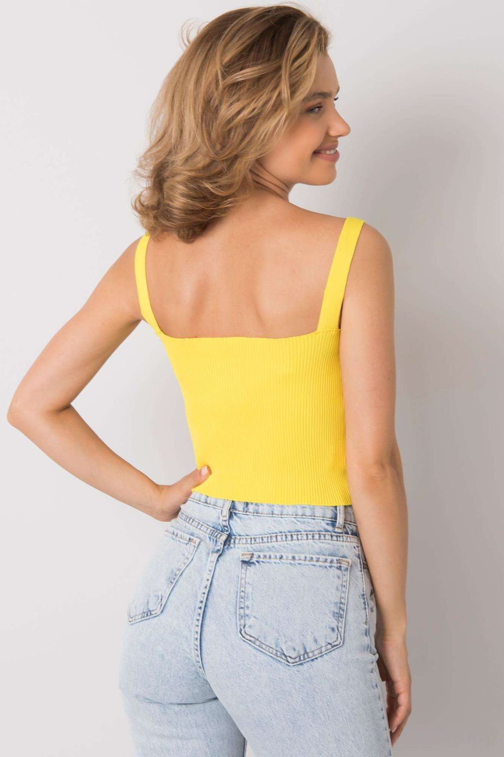 Maillot de bain femme Calben Top Top — jaune