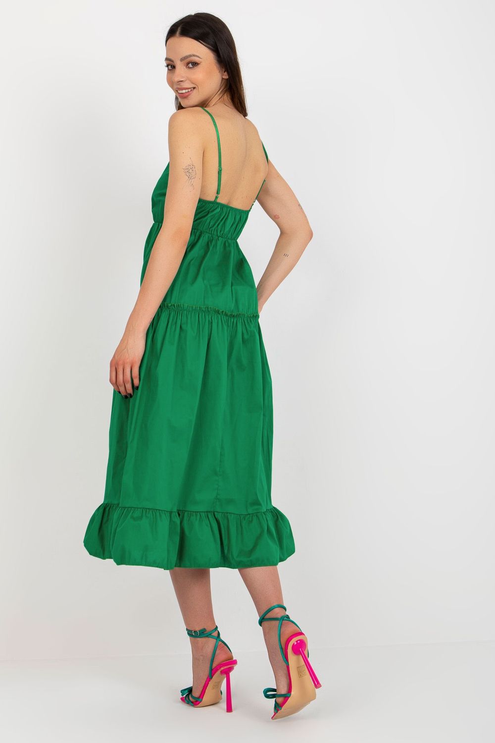 Robe femme Och Bella De Jour De — vert