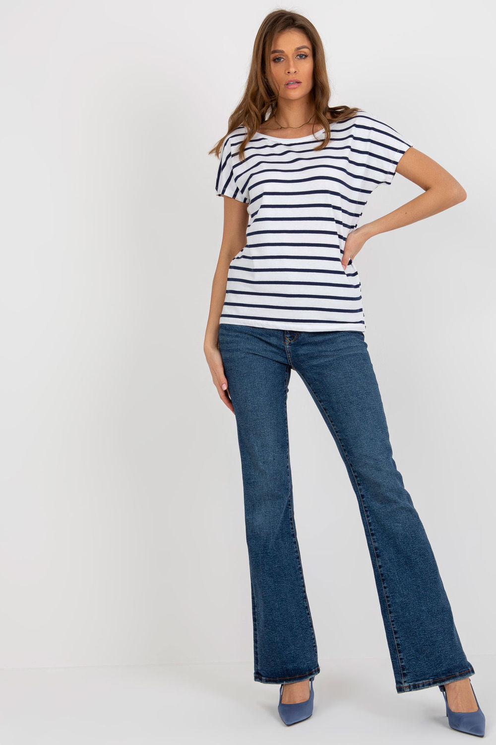 Blouse femme BFG T Shirt T — blanc