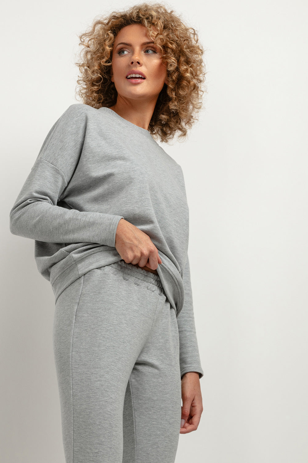 T-shirt femme Tessita Sweatshirt Sweatshirt — gris