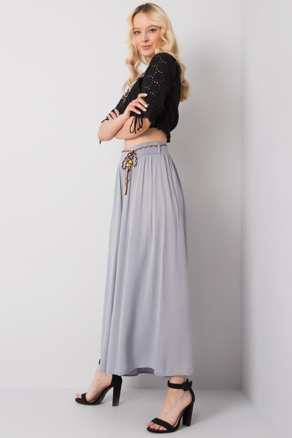 Chaussures à talons femme Och Bella Pantalon Pantalon — gris
