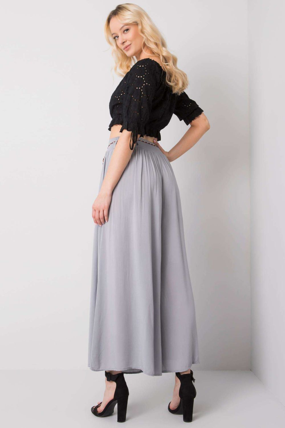 Chaussures à talons femme Och Bella Pantalon Pantalon — gris