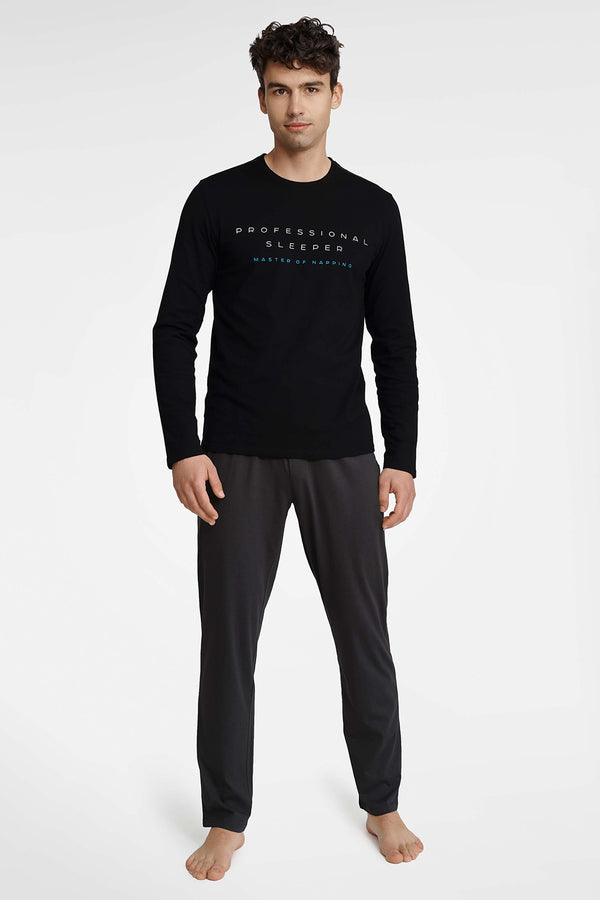 Pyjama homme Henderson — noir