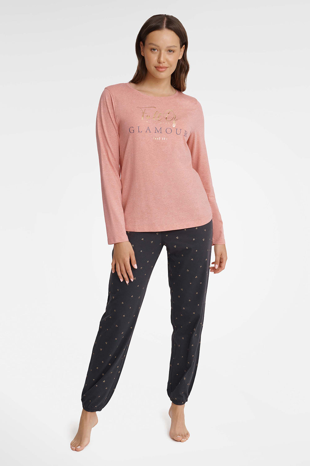 Pyjama femme Henderson — rosé