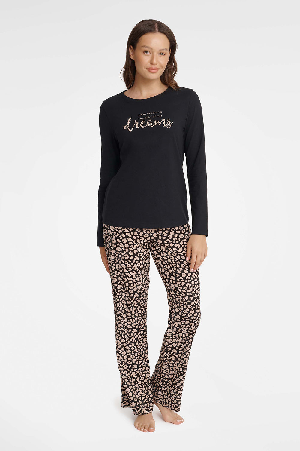 Pyjama femme Henderson — noir